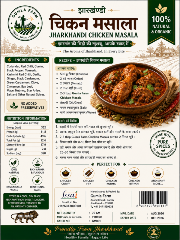 Jharkhandi Chicken Masala
